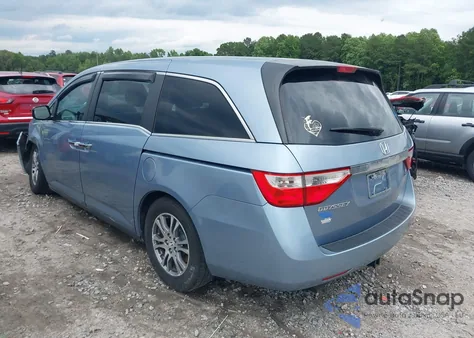 2013 Honda Odyssey Ex из США, поврежденный, VIN 5FNRL5H42DB089189